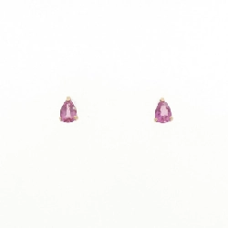 Bông tai ruby K18YG 0.26CT - Hàng hiệu chính hãng