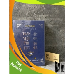 (TẶNG BOOKMARK) Toàn Việt Thi Lục tập 1 (bìa cứng)- Lê Quý Đôn - sách nguyên seal Sách văn học RBK0302