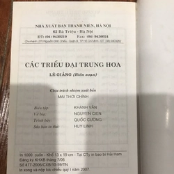 Các triều đại Trung Hoa - Lê Giảng (k1) 527932