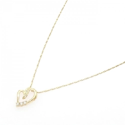 K18YG Dây chuyền kim cương hình trái tim 0.16CT - Hàng hiệu Chính hãng 860834