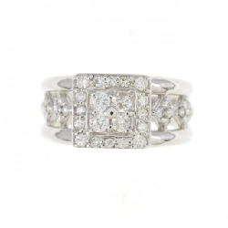 Nhẫn kim cương K18WG 0.16CT - Hàng hiệu Chính hãng 855977