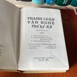 II Sách Bìa Cứng: Tranh Luận Văn Nghệ Thế Kỷ XX (Tập 2) - 2003 545185