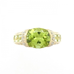 Nhẫn Peridot K18YG 3.71CT - Hàng hiệu Chính hãng 846711