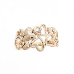 Nhẫn kim cương hình trái tim K10PG 0.01CT - Hàng hiệu Chính hãng 846845