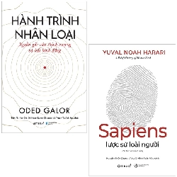 Combo Sách Hành Trình Nhân Loại Nguồn Gốc Của Thịnh Vượng Và Bất Bình Đẳng + Sapiens Lược Sử Loài Người (Bộ 2 Cuốn) (2022) - Yuval Noah Harari, Oded Galor