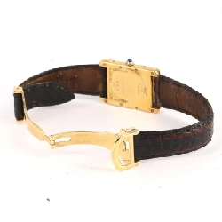 Cartier Must Tank GP LM W1013754 GP Quartz - Hàng hiệu Authentic 880563