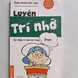 Combo Luyện trí nhớ bằng kỹ năng ghi nhớ + Cải thiện trí nhớ chỉ trong 7 ngày (mới 99%) 150202