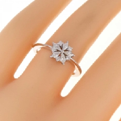 Nhẫn kim cương K18WG 0.30CT 673187