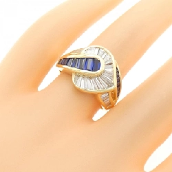 Nhẫn Sapphire K18YG 1.29CT 671267