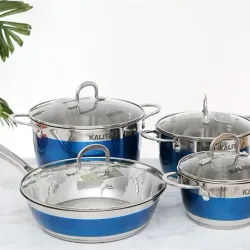Bộ nồi chảo KALITE KL-336 inox cao cấp siêu bền đáy 5 lớp 735095