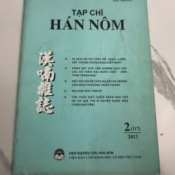 Tạp chí Hán Nôm - Số 2(117) năm 2013