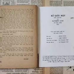 Kẻ giấu mặt - tiểu thuyết của Matthews Adam 716901