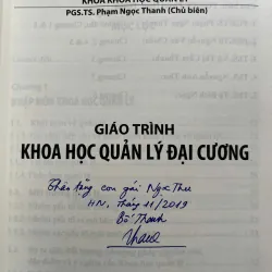 GIÁO TRÌNH KHOA HỌC QUẢN LÝ ĐẠI CƯƠNG 759129