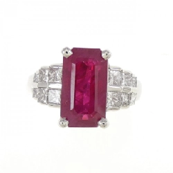 Nhẫn ruby PT900 4.07CT xuất xứ từ Myanmar 673198