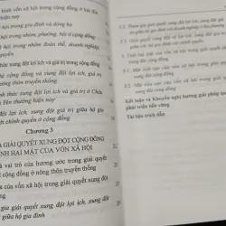 XUNG ĐỘT CỘNG ĐỒNG VÀ HƯỚNG GIẢI PHÁP QUẢN LÝ PHÁT TRIỂN BỀN VỮNG 694628