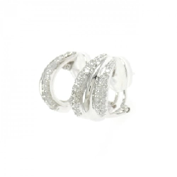 K18WG Bông tai/Khuyên tai kim cương 0.70CT - Hàng hiệu Chính hãng 868850