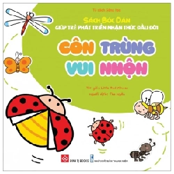 Sách Bóc Dán Giúp Trẻ Phát Triển Nhận Thức Đầu Đời - Côn Trùng Vui Nhộn - Little Red Flower 307486