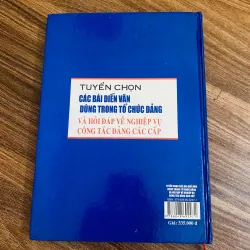 Tuyển chọn các bài diễn văn dùng trong tổ chức Đảng
#HATRA 1023744