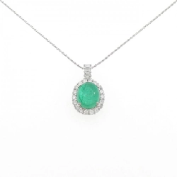 Dây chuyền ngọc lục bảo PT900/PT850 4.69CT - Hàng hiệu Authentic