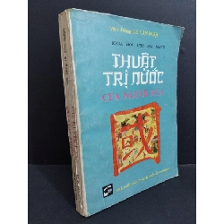 [Phiên Chợ Sách Cũ] Thuật Trị Nước Của Người Xưa -  Lê Văn Được 0612