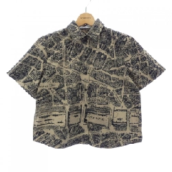 クリスチャンディオール CHRISTIAN DIOR 351B61A3291 Áo sơ mi ngắn tay - Hàng hiệu Chính hãng