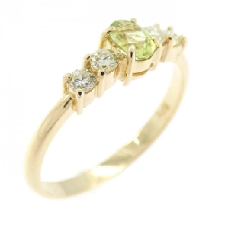 Nhẫn Peridot K18YG 0.19CT