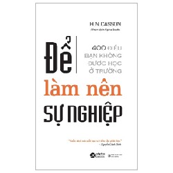 Để Làm Nên Sự Nghiệp - H. N. Casson