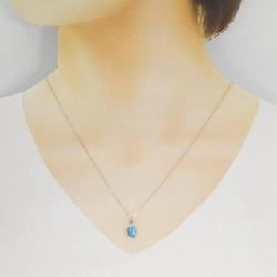 4゜C Blue Topaz Necklace - Hàng hiệu Authentic 841501