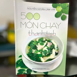 500 Món chay thanh tịnh