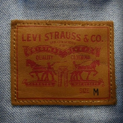 Áo khoác denim LEVI'S - Hàng hiệu Authentic 815647