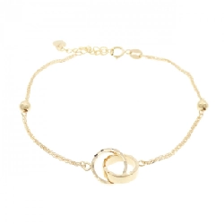 K18YG Vòng tay - Hàng hiệu Chính hãng 873742