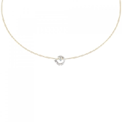 Dây chuyền kim cương hình mặt trăng và ngôi sao K18WG/K18YG 0.07CT - Hàng hiệu Chính hãng 861890