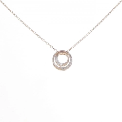 K10PG 2WAY Dây chuyền kim cương 0.056CT - Hàng hiệu Chính hãng