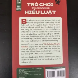 (Sách cũ) Trò chơi của những kẻ hiểu luật - Dan Nicholson - Thuỳ Linh dịch  960450