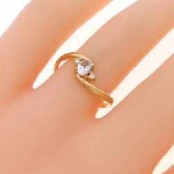 Nhẫn Aquamarine K18YG - Hàng hiệu Chính hãng 852201