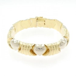 Vòng tay hình trái tim 750YG/750WG - Hàng hiệu Authentic 873741