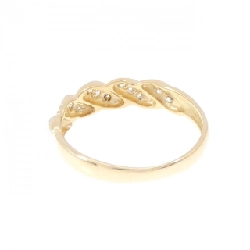 Nhẫn kim cương K18YG 0.20CT 671711