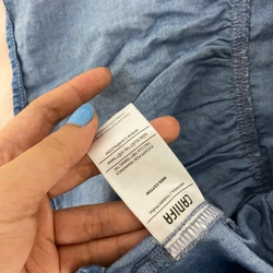 Áo CANIFA size M chi tiết đan dây trước 100% cotton 509824