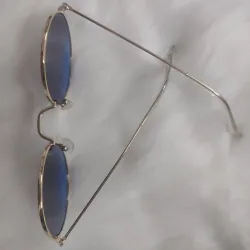 Kính mắt tròn kiểu gọng kim loại mới 100% 997415