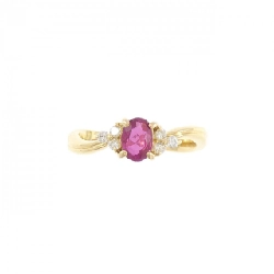 Nhẫn ruby K18YG 0.423CT 668924