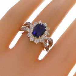 Nhẫn Sapphire PT900/K18YG 2.15CT - Hàng hiệu Chính hãng 852945