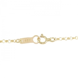 K18YG Dây chuyền kim cương chéo 0.33CT - Hàng hiệu Chính hãng 856585