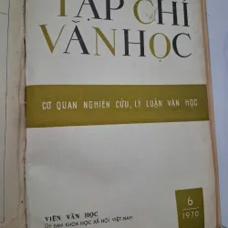 Tạp chí Văn học (Các số 1, 2, 3, 4, 5, 6 năm 1970) - Viện Văn học 931891