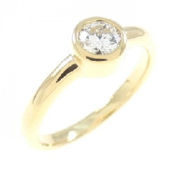 Nhẫn kim cương K18YG 0.244CT