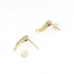 K18YG Bông tai Ruby - Hàng hiệu Chính hãng 866647