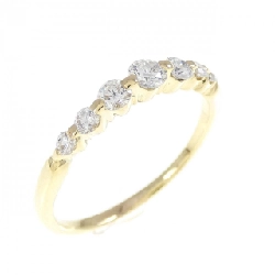 Nhẫn kim cương K18YG 0.34CT