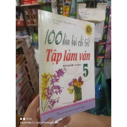 (TẶNG BOOKMARK) 100 dàn bài chi tiết tập làm văn 5 - Ly Na 2014 mới 80% ố Giáo khoa RBK2702