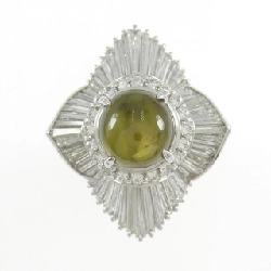 Nhẫn Chrysoberyl Cat's Eye PT900 6.29CT 668571