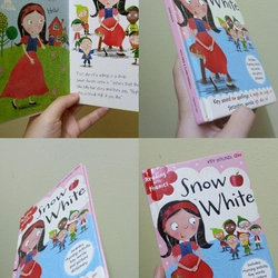 ‎[Ngoại văn] Three Little Pigs, Snow White Truyện tranh Luyện đọc Tiếng Anh Trẻ em 548924