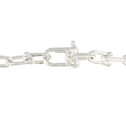 Dây chuyền liên kết nhỏ Tiffany Hardware - Hàng hiệu Authentic 843895